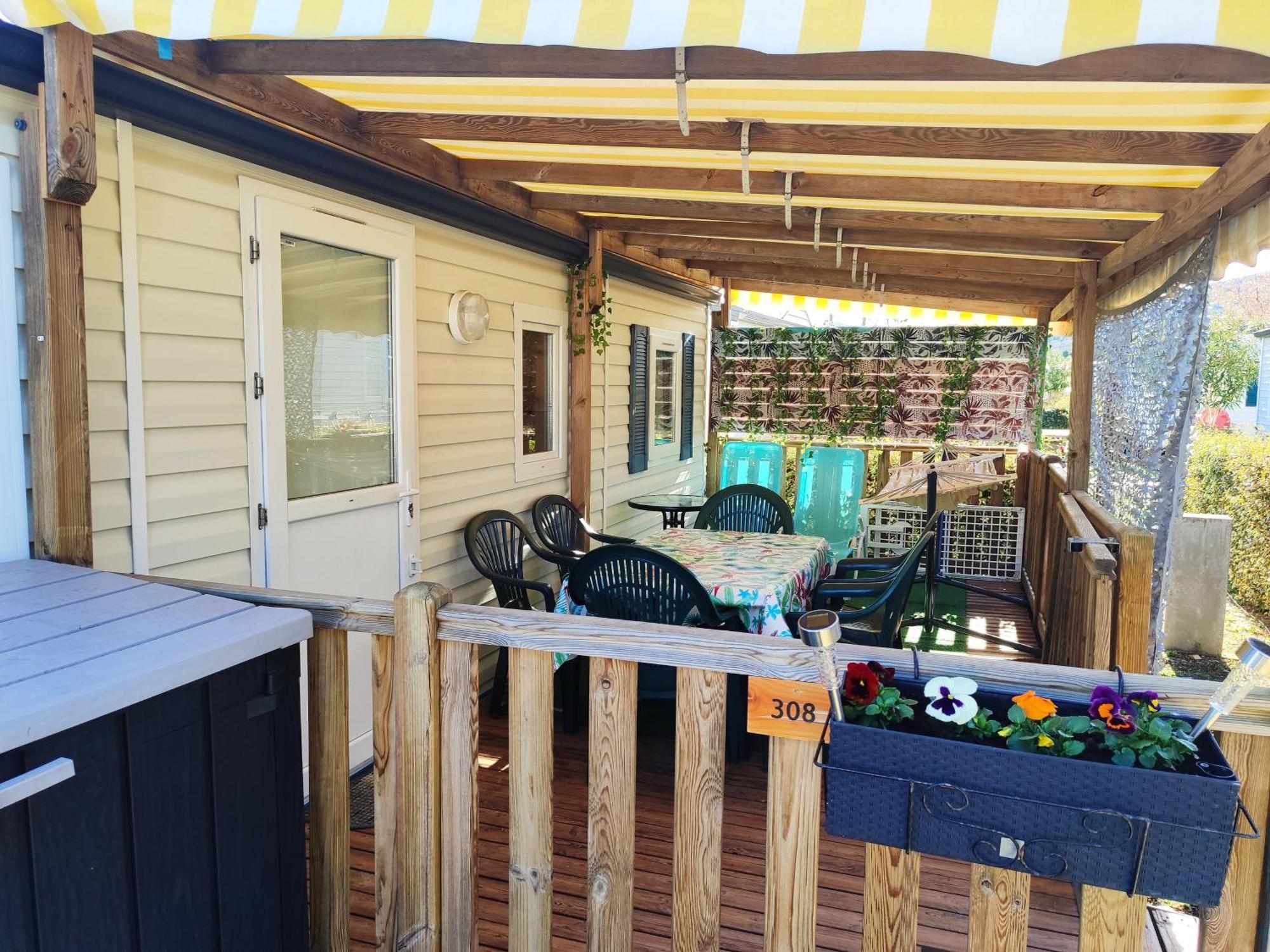 Mobilhome au camping de l'Europe 4* Vic-la-Gardiole Exterior foto
