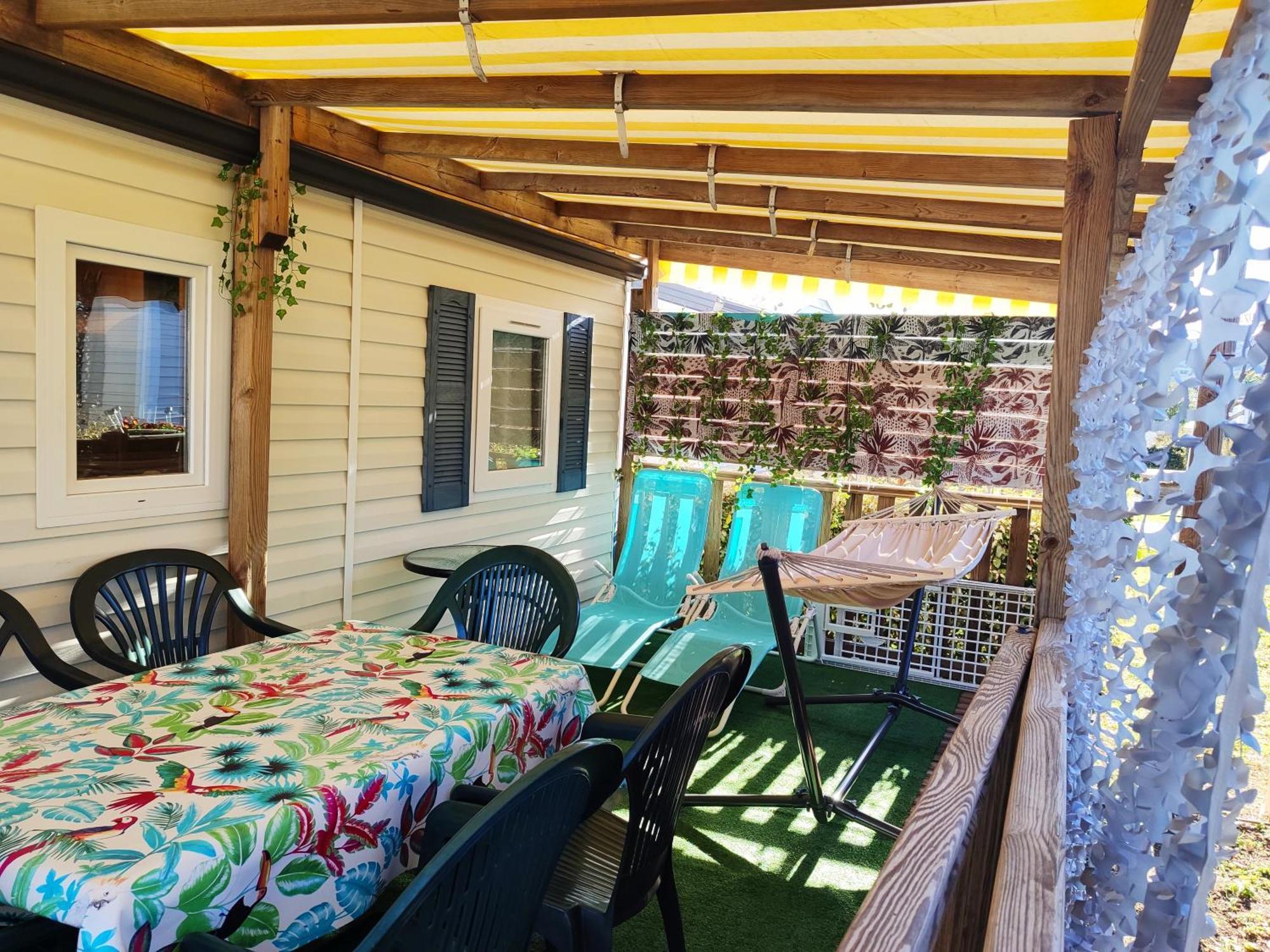 Mobilhome au camping de l'Europe 4* Vic-la-Gardiole Exterior foto