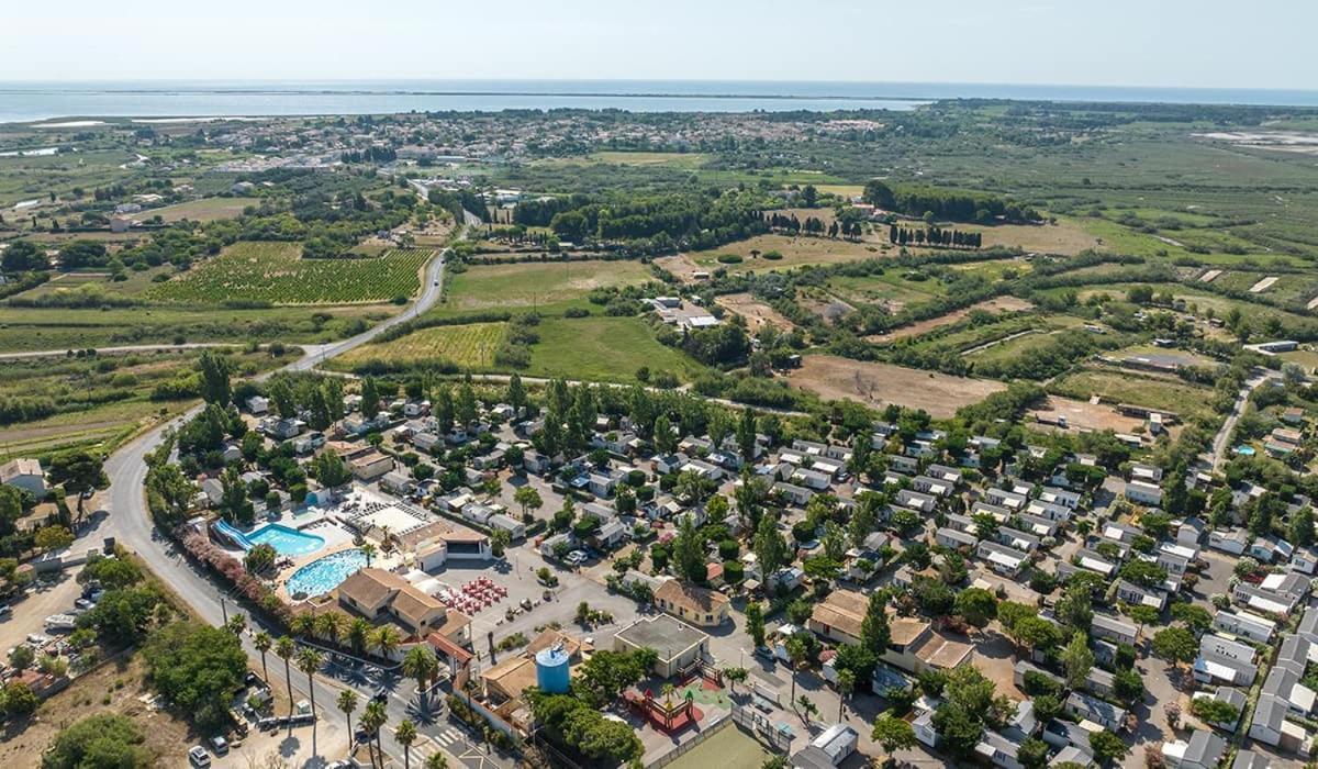 Mobilhome au camping de l'Europe 4* Vic-la-Gardiole Exterior foto